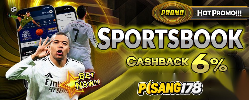 BONUS SPORTBOOK CASHBACK 6%!!!